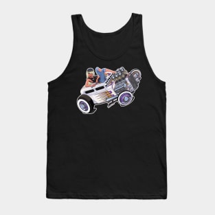 Hot Rod Pin Up Show Car Tank Top